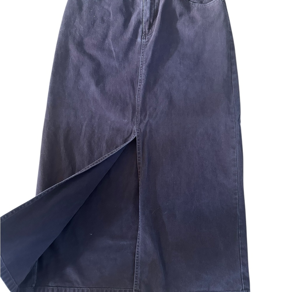 Eddie Bauer Dark Blue Pencil Skirt